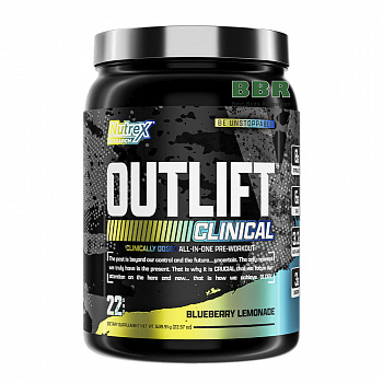 Outlift Clinical Pre-Workout 22 Servings, Nutrex