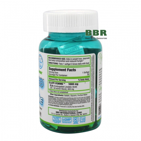 CLA 80 Femme 60 Caps, ALLMAX Nutrition