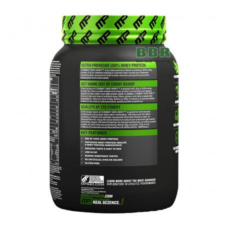 Combat 100% Whey 907g, MusclePharm