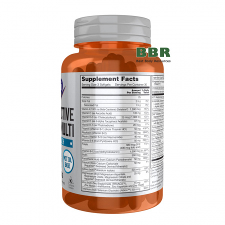 Mens Active Sport Multi 180 Softgels, NOW Foods