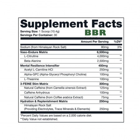 Hyde Nightmare Intense Pre Workout 30 Servings, Pro Supps