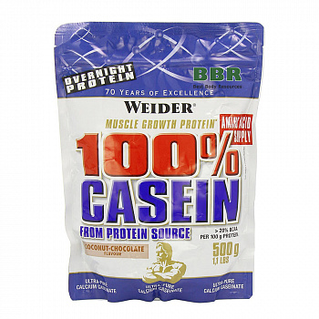 100% Casein 500g, Weider