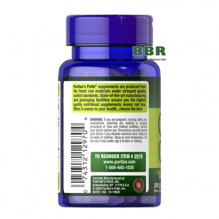 Garlic Oil 1000mg 100 Softgels, Puritans Pride