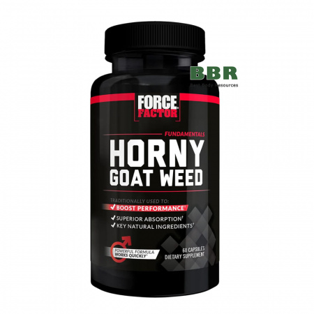 Horny Goat Weed Extract 750mg 60 Caps, Force Factor