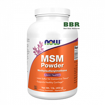 MSM Powder 454g, NOW Foods
