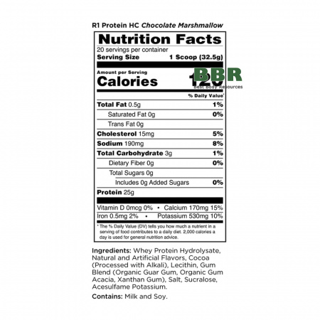 R1 Protein HC 650g, Rule One