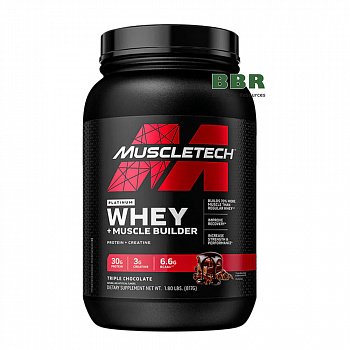 Platinum Whey Muscle Builder 817g, MuscleTech