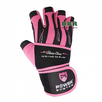 Перчатки Fitness chica PS-2710 Pink, Power System