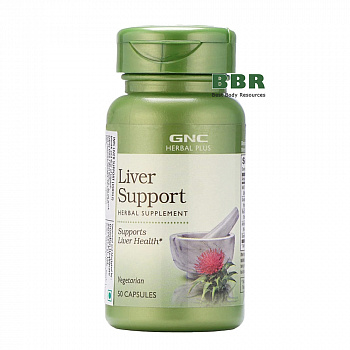 Liver Support 50 Caps, GNC Herbal Plus