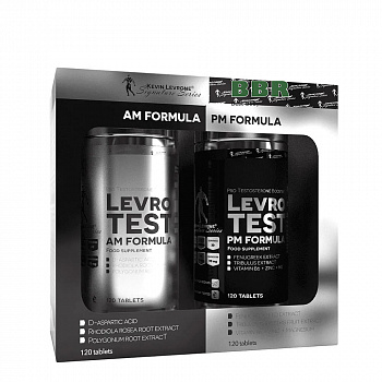 Levro Test AM PM Formula 120 Tabs, Kevin Levrone