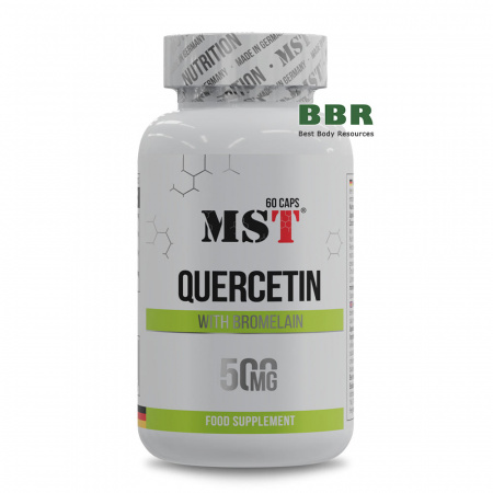 Quercetin with Bromelain 500mg 60 Caps, MST