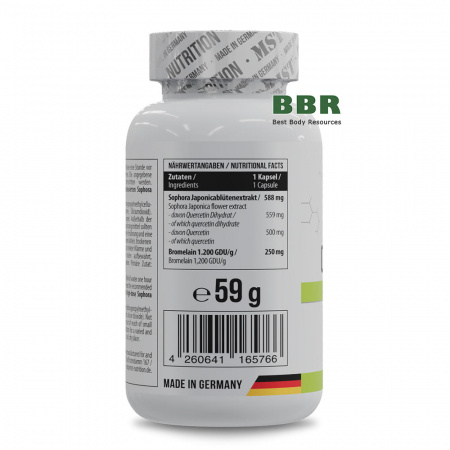 Quercetin with Bromelain 500mg 60 Caps, MST