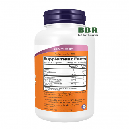 Glucosamine & Chondroitin 120 Caps, NOW Foods