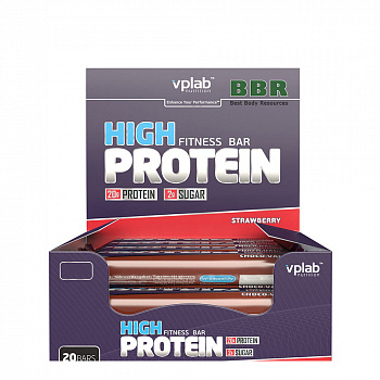 Hi Protein Bar 100g, VP Labs