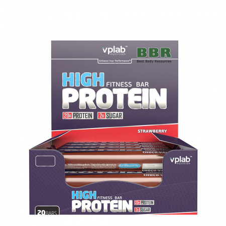 Hi Protein Bar 100g, VP Labs