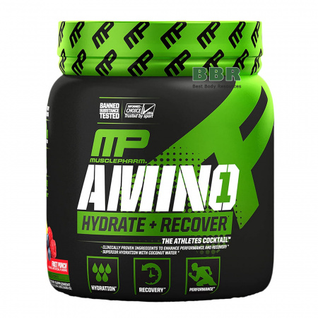 Amino Hydrate + Recover 30 Servings, MusclePharm Amino Hydrate + Recover 30 Servings, MusclePharm