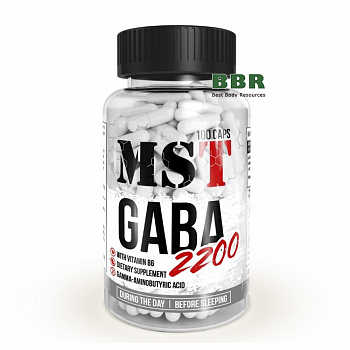 GABA 2200 100 Caps, MST