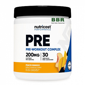 PRE-Workout Complex 30 Servings, Nutricost