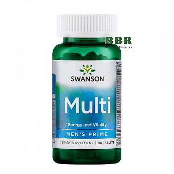 Multi Mens Prime 90 Tabs, Swanson