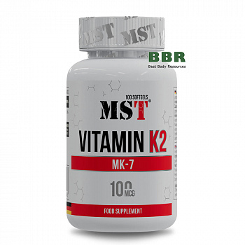 Vitamin K2 MK-7 100 Softgels, MST