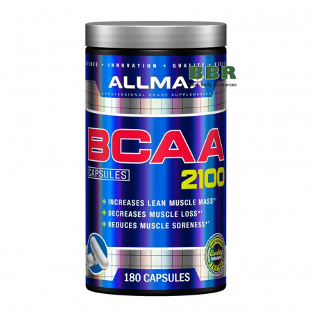 BCAA  2100 180 Caps, ALLMAX Nutrition