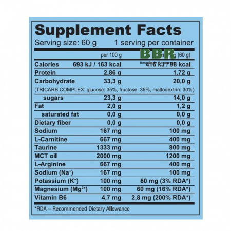 Energy Gel Pro 60g, BioTechUSA