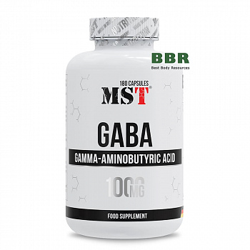 GABA 1000mg 180 Caps, MST