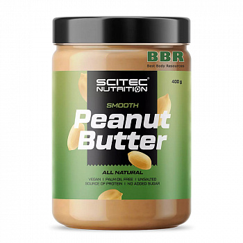 All Natural Peanut Butter 400g, Scitec Nutrition