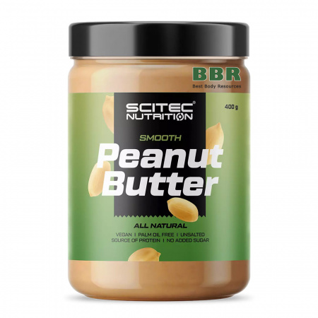 All Natural Peanut Butter 400g, Scitec Nutrition All Natural Peanut Butter 400g, Scitec Nutrition