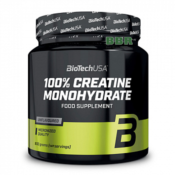 100% Creatine Monohydrate 500g, BioTechUSA