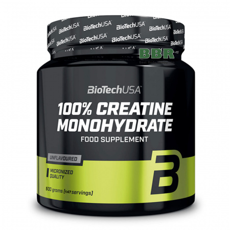 100% Creatine Monohydrate 500g, BioTechUSA