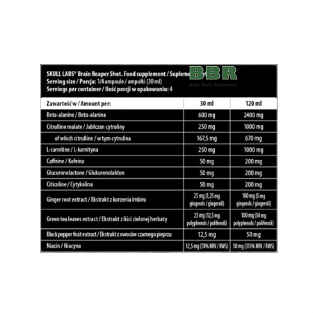 Brain Reaper Shot 120ml, Skull Labs