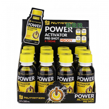 Power Activator Pre-Shot 100ml, Go On Nutrition