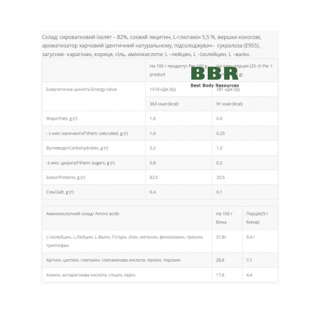 Iso Power Zero 500g, PowerPro