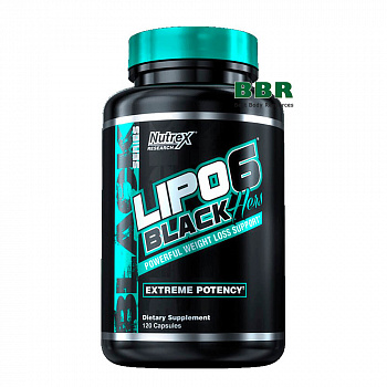 Lipo-6 Black Hers Liqui-caps 120, Nutrex