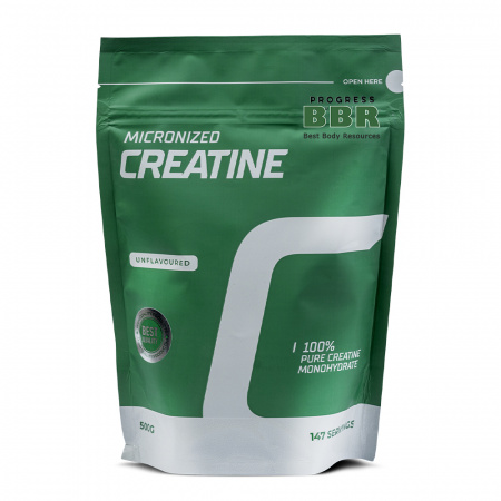 Micronized Creatine Monohydrate 500g, Progress Nutrition