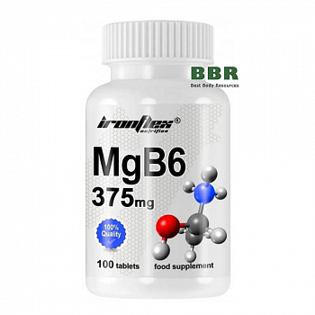 Mg+B6 100 Tabs, IronFlex