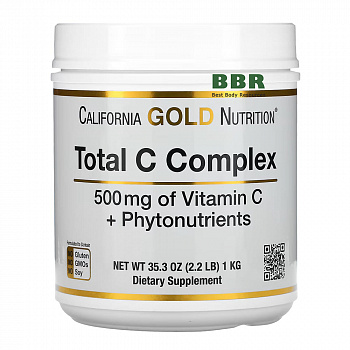 Total C Complex 1000g, California GOLD Nutrition