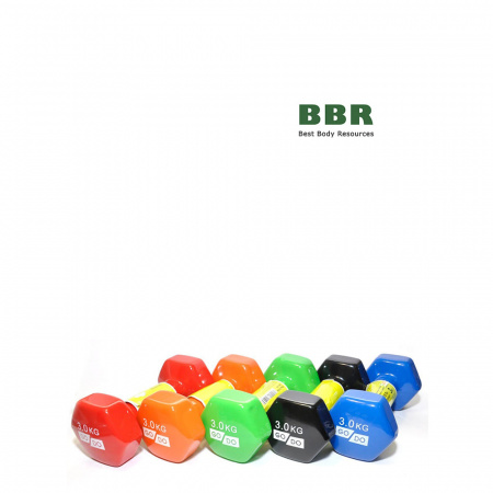 Гантель виниловая 3кг, Go Do