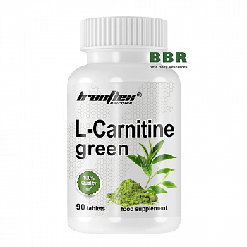 L-Carnitine + Green Tea 90tab, IronFlex