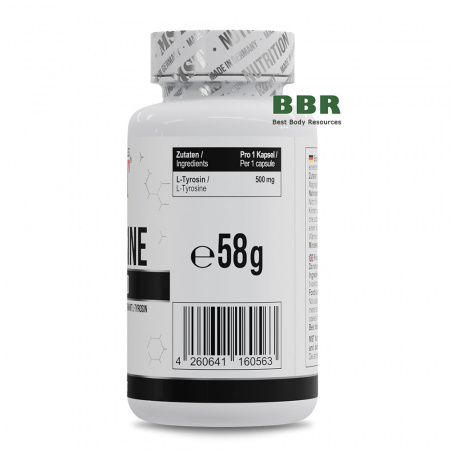 L-Tyrosine 500mg 90 Caps, MST