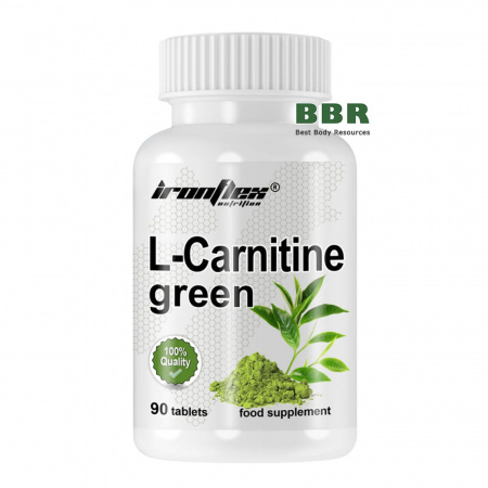 L-Carnitine + Green Tea 90tab, IronFlex L-Carnitine + Green Tea 90tab, IronFlex