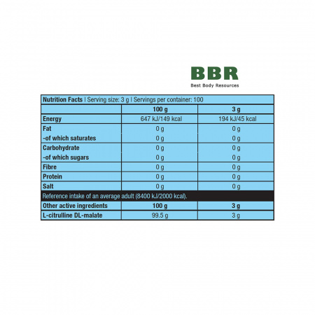 Citrulline Malate 300g, BioTechUSA Citrulline Malate 300g, BioTechUSA