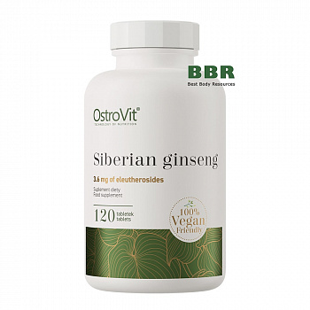 Siberian Ginseng 120 Tabs, OstroVit