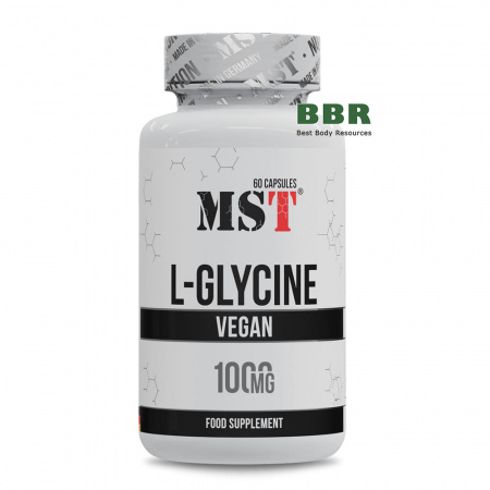 Vegan L-Glycine 1000mg 60 Caps, MST