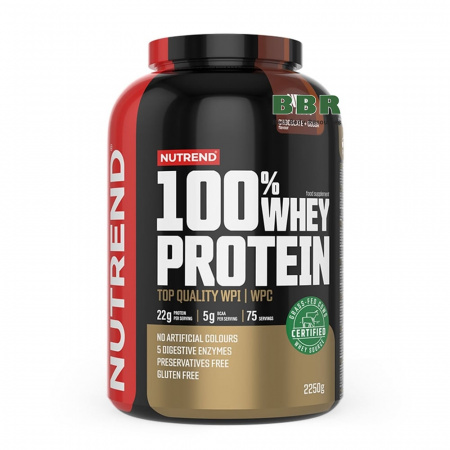 100% Whey Protein 2250g, Nutrend 100% Whey Protein 2250g, Nutrend