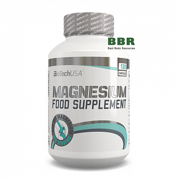 Magnesium 120 Caps, BioTechUSA