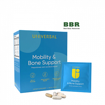 Mobility and Bone Support 30 Pill Packs, Universal Nutrition