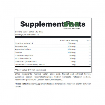 Pre-Workout Total War 355ml, Redcon1