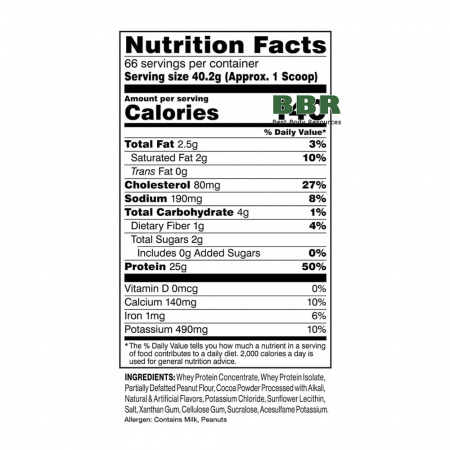 C4 Whey Protein 2.65kg, Cellucor